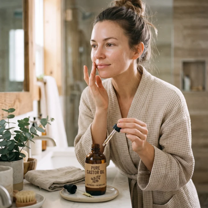 Castor Oil for Skin Benefits, Uses and Safe Tips