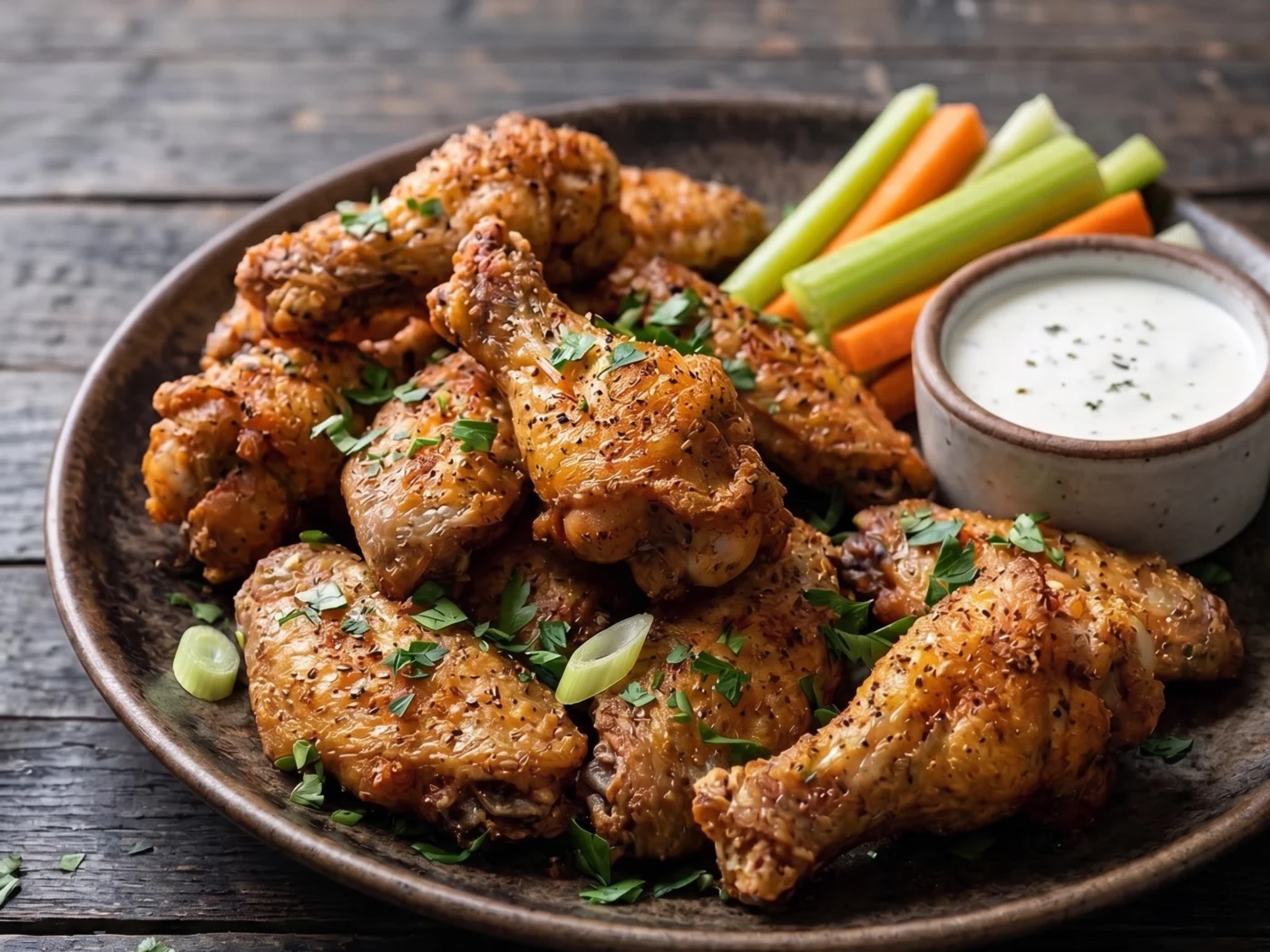 Crispy Baked Chicken Wings Recipe