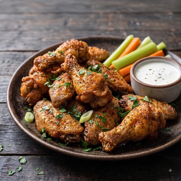 Crispy Baked Chicken Wings Recipe