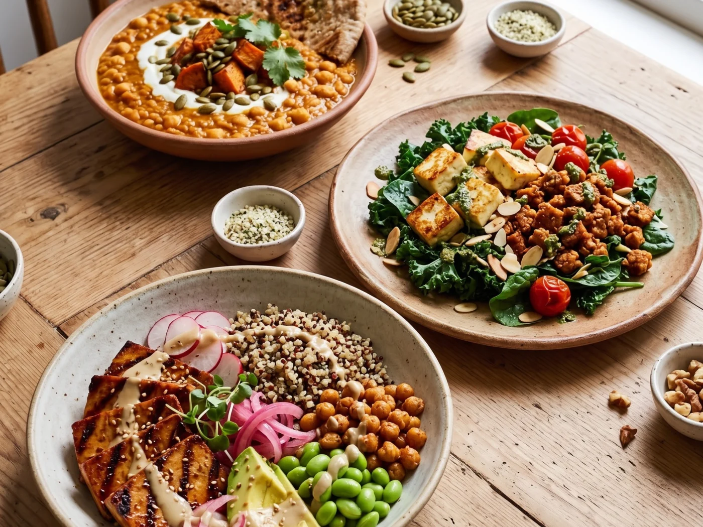 Easy High-Protein Vegetarian Dinner Recipes