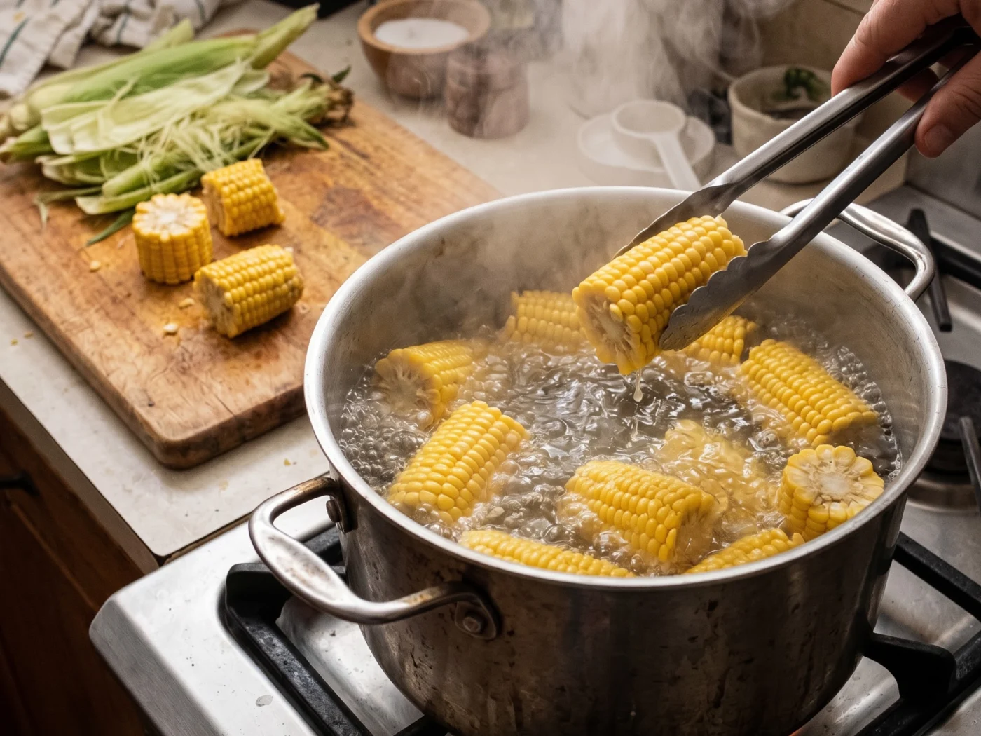 How to Boil Corn on the Cob Perfectly