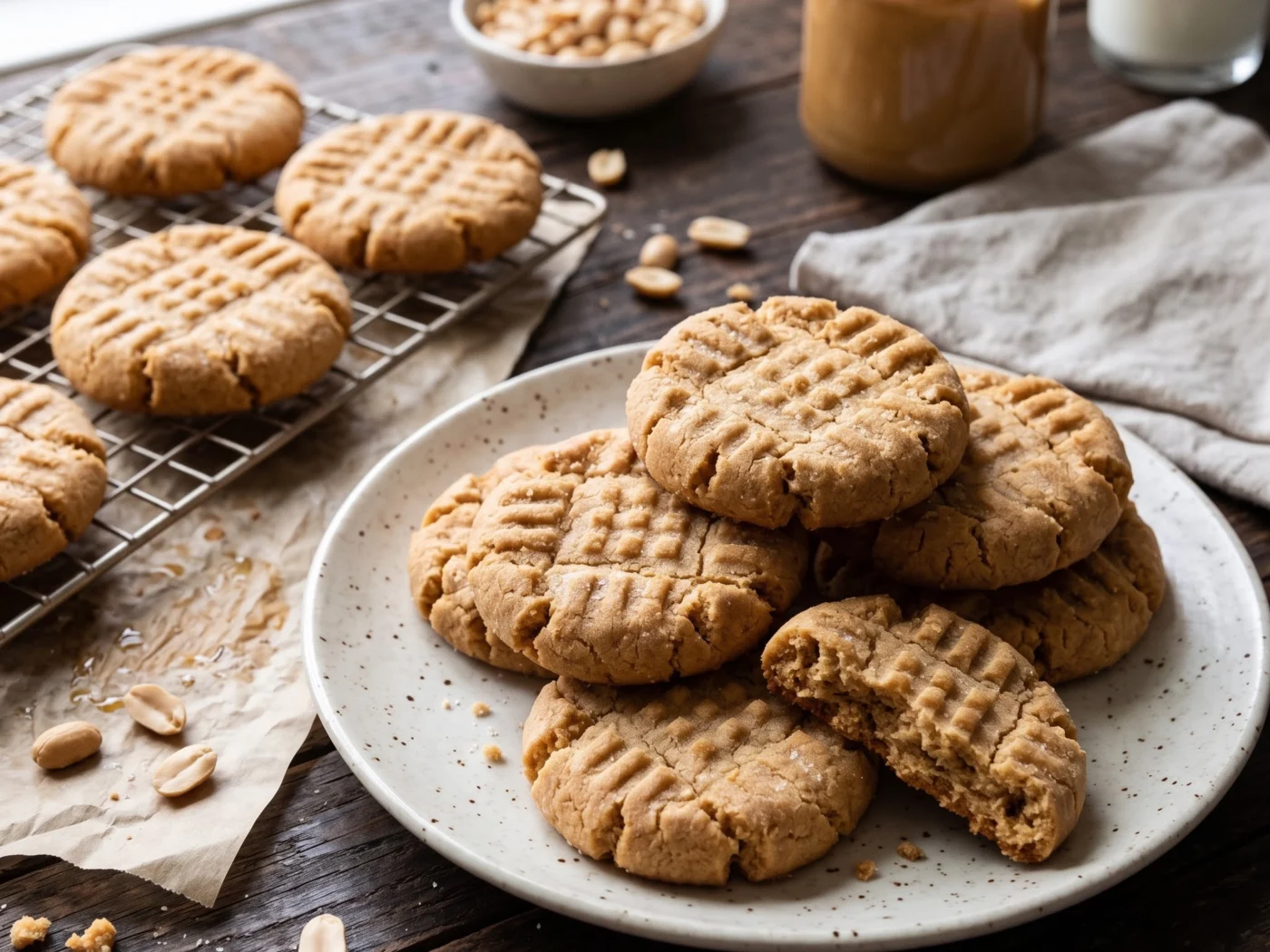 How to Make Perfect Peanut Butter Cookies at Home