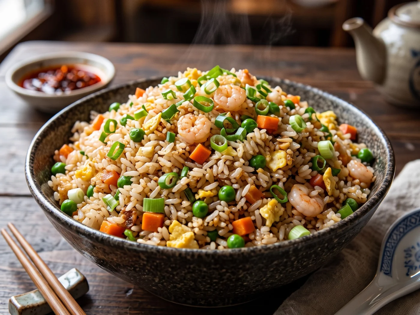 Simple Fried Rice Recipe with Basic Ingredients
